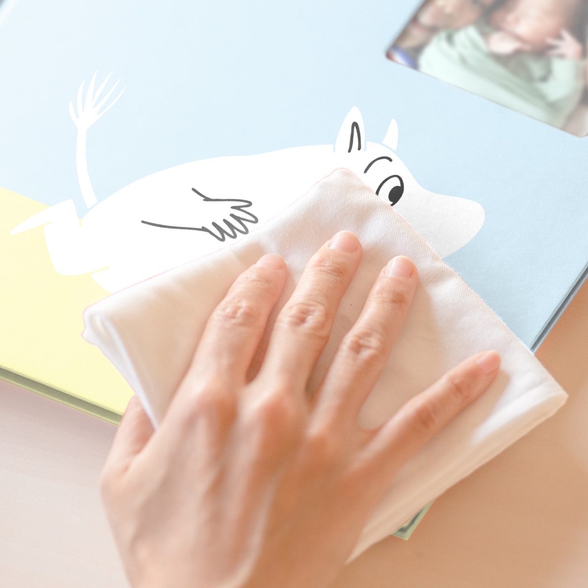 ちょっとした水濡れや汚れに強い