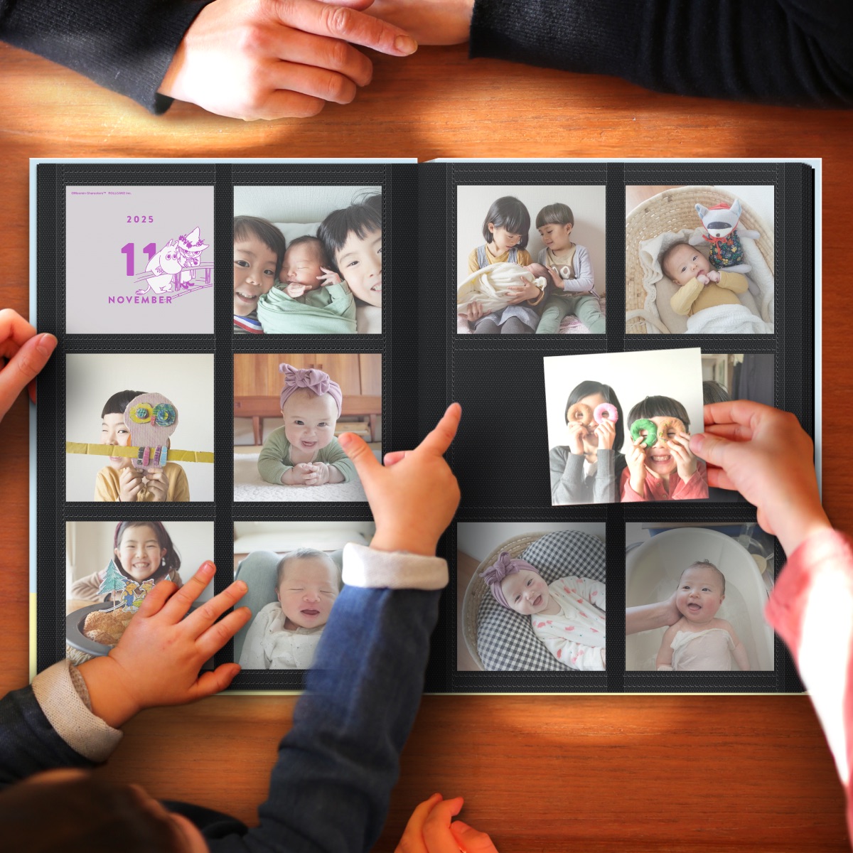 写真をしまうだけでかわいい